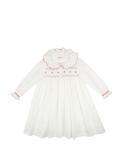 Smock London Nightingale moonstone Holly dress at Collagerie