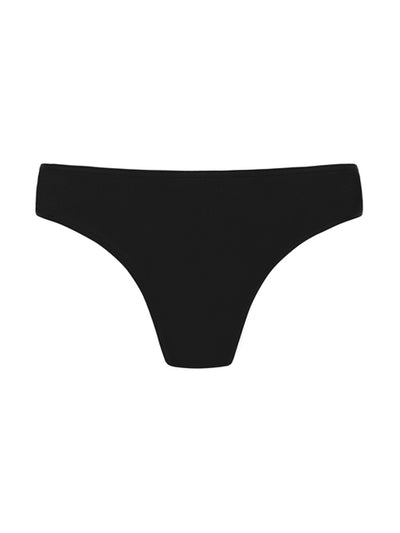 Matteau Black nineties classic bikini bottom at Collagerie