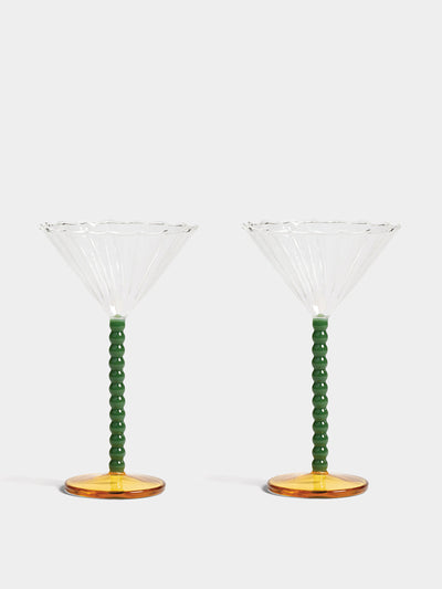 Not Another Bill Coupe glasses (set of 2) at Collagerie