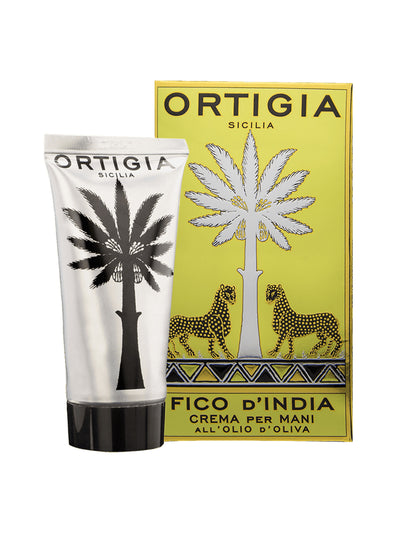 Volga Linen Ortigia hand cream 80ml Fico d'India at Collagerie