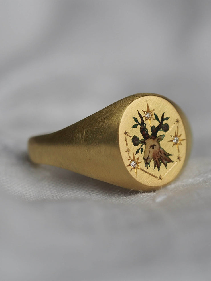 Capricorn ring