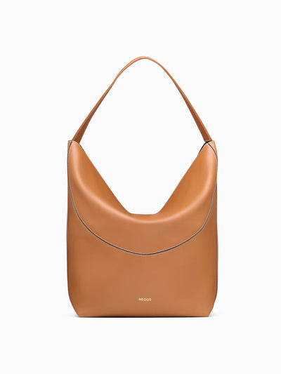 NEOUS Caramel Pavo tote bag at Collagerie