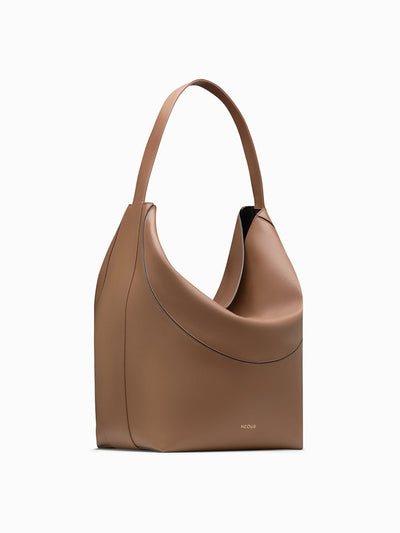 NEOUS Dark taupe Pavo bag at Collagerie