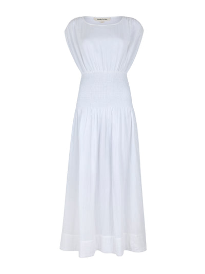 Mondo Corsini Penelope white cotton dress at Collagerie