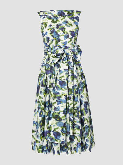 Erdem Sleeveless midi dress with bow detail at Collagerie