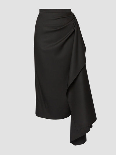 Erdem Pencil skirt with drape detail at Collagerie