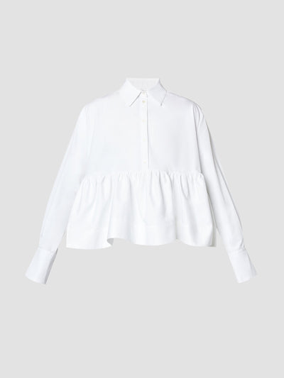 Erdem Blouse with ruffle detail at Collagerie