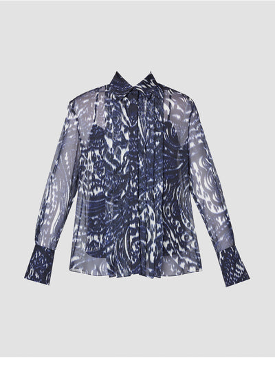 Erdem Button down shirt with pleats at Collagerie