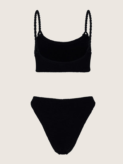 Hunza G Black Phoebe bikini at Collagerie