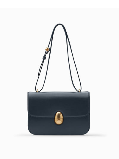NEOUS Navy leather Phoenix bag at Collagerie