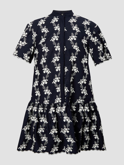 Erdem Button down mini dress at Collagerie