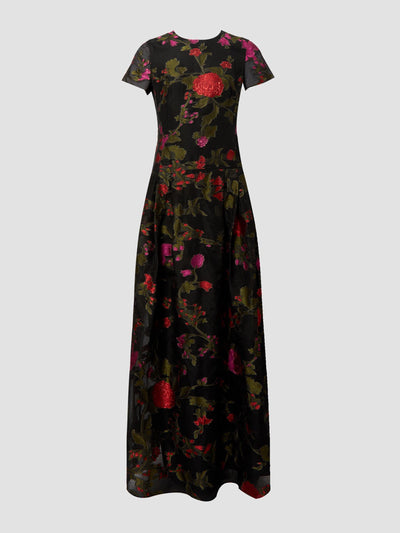 Erdem Crew neck gown at Collagerie