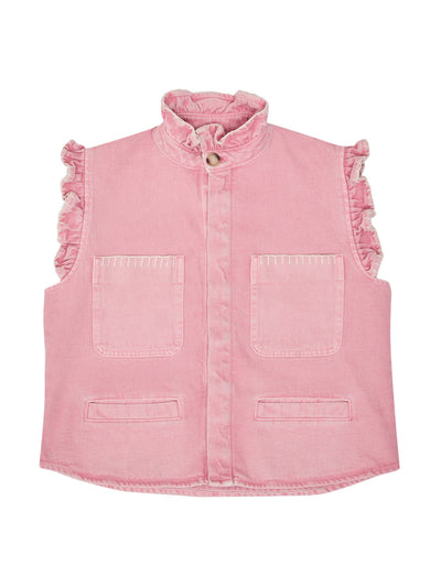 Seventy + Mochi Washed candy floss Pablo waistcoat at Collagerie