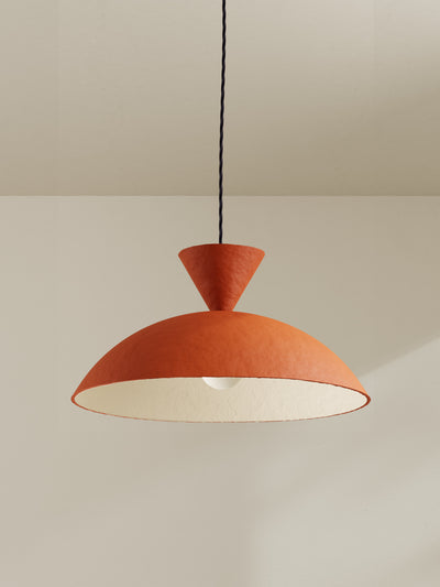 Palefire Cloche pendant light at Collagerie