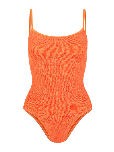 Hunza G Orange Pamela swim at Collagerie