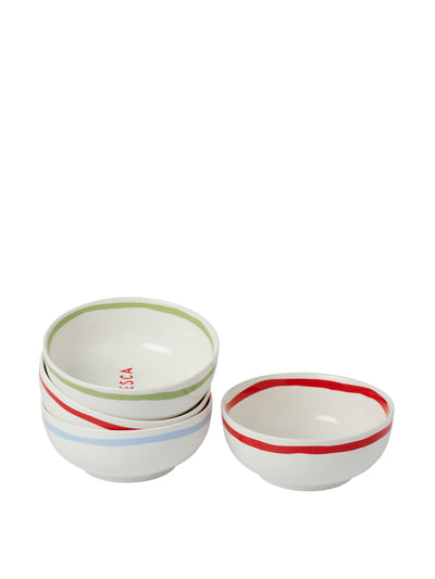 In the Roundhouse Pasta bowls, set of 4 at Collagerie