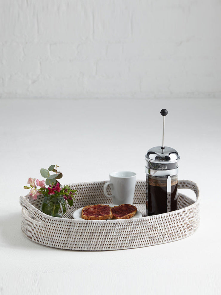 Pegu rattan tray