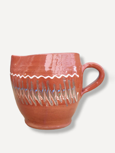 Casa de Folklore Tan barrel jug at Collagerie