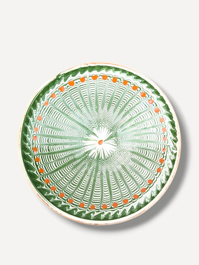 Casa de Folklore Dana Horezu serving plate at Collagerie