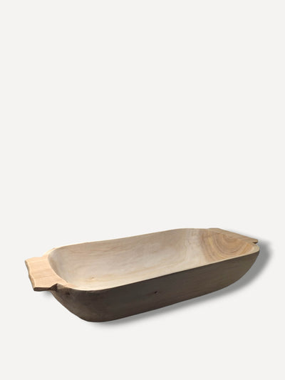 Casa de Folklore Small wooden dough bowl at Collagerie