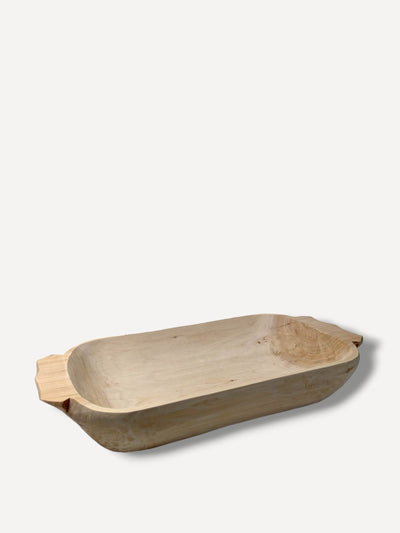 Casa de Folklore Medium wooden dough bowl at Collagerie