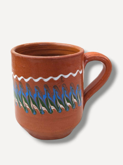 Casa de Folklore Tan cylinder mug at Collagerie