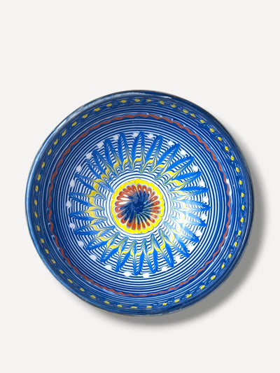 Casa de Folklore Cobalt deep fruit bowl at Collagerie