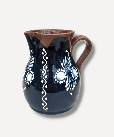 Casa de Folklore Sitar indigo jug at Collagerie