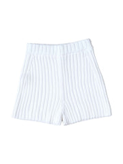 Pilnatis off-white cotton shorts