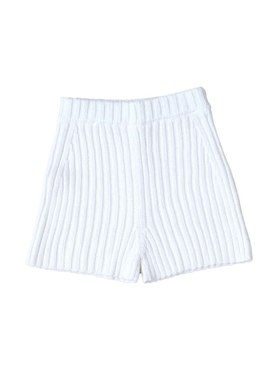 The Knotty Ones Pilnatis off-white cotton shorts at Collagerie