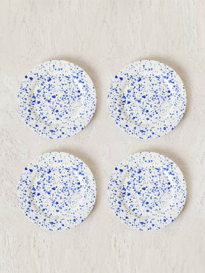 Hot Pottery Blueberry plates, set of 4 at Collagerie