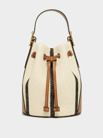 J&M Davidson Poppy bucket bag, toffee at Collagerie