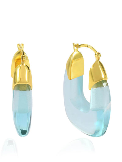Shyla Jewellery Turquoise Rafelli earrings at Collagerie