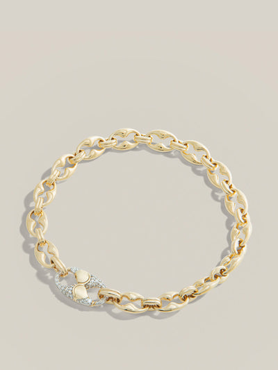 Lucy Delius Baby Persephone diamond bracelet at Collagerie
