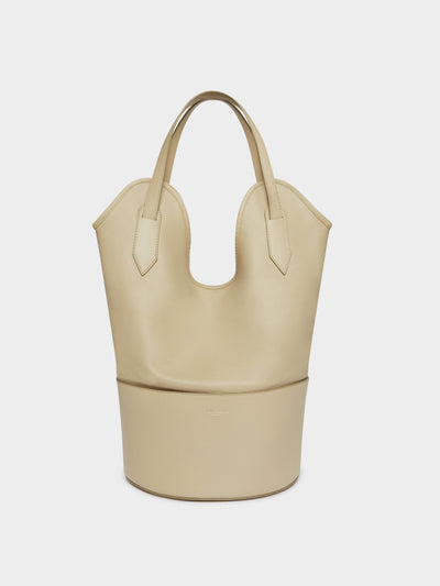 J&M Davidson Cappucino Ray bucket bag at Collagerie