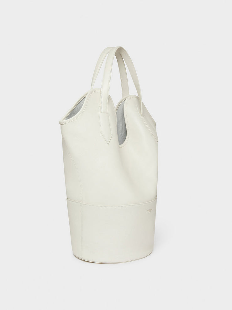 Cream leather Ray bucket bag Bags J&M Davidson    - Collagerie