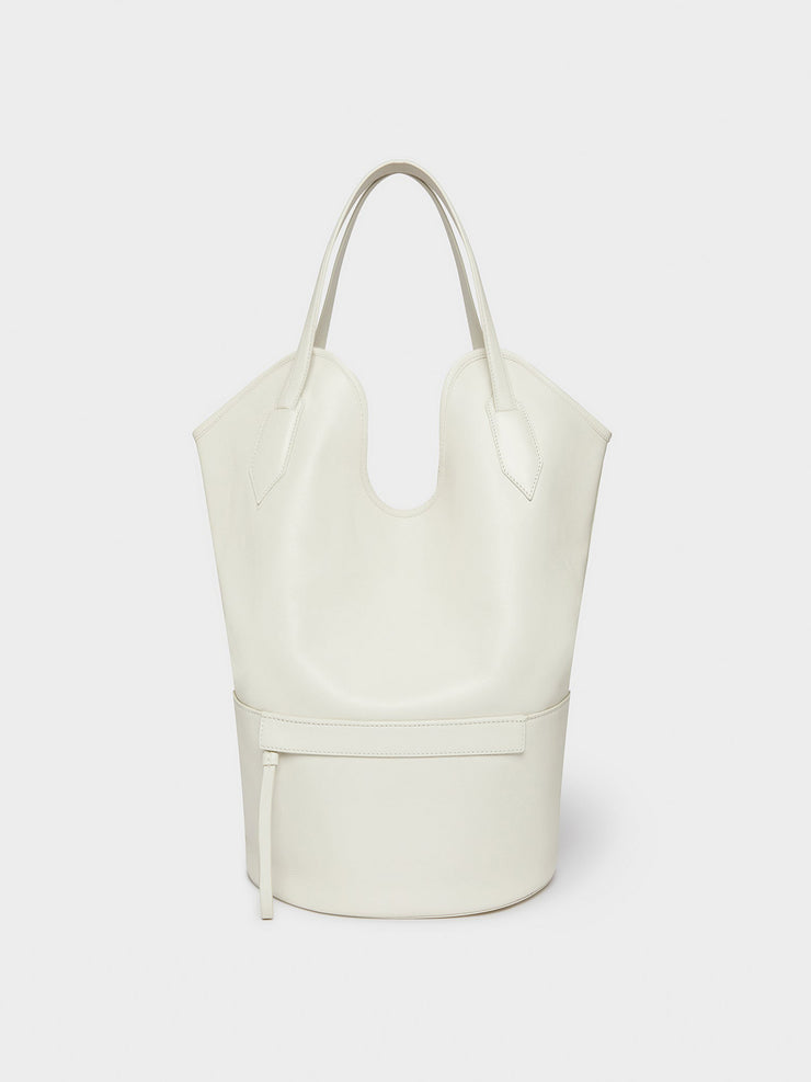 Cream leather Ray bucket bag Bags J&M Davidson    - Collagerie