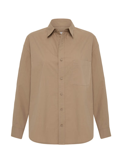 Matteau Stone relaxed shirt at Collagerie