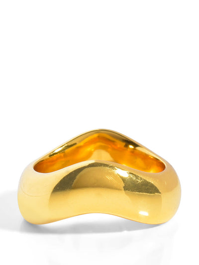 Shyla Jewellery Gold Rocco ring at Collagerie