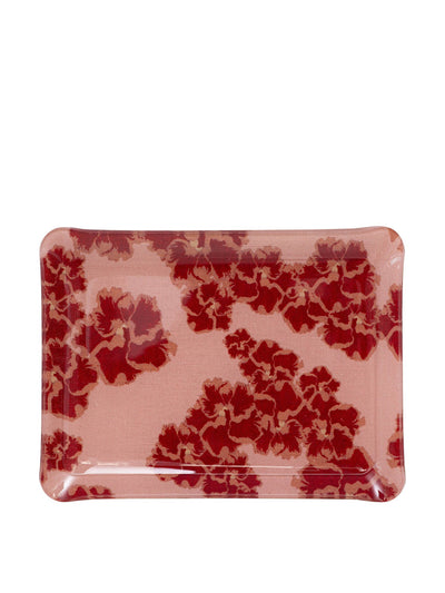 Dar Leone Rose mallow acrylic midi tray at Collagerie