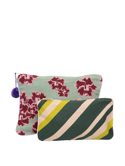 Dar Leone Ronko seafoam travel bag set at Collagerie