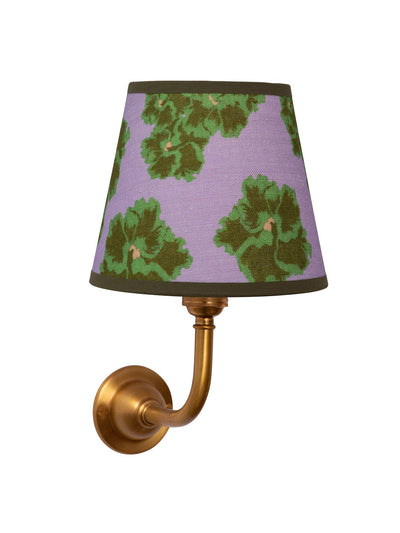 Dar Leone Lilac candle clip lampshade at Collagerie