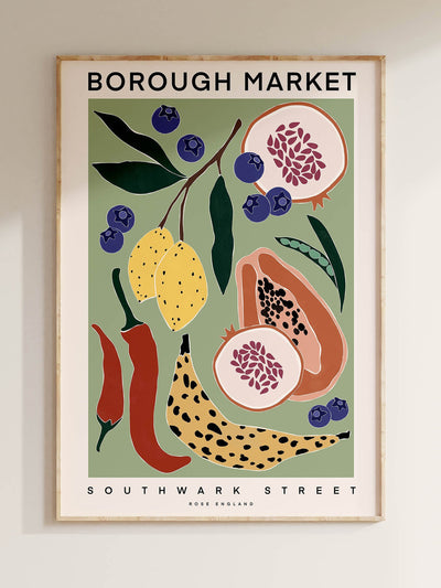 Rose England London Borough Market fine art print at Collagerie