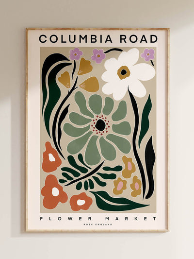 Rose England London Columbia Road fine art print at Collagerie