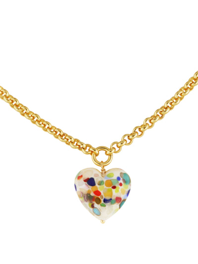 Sandralexandra XL Zero Waste heart necklace at Collagerie