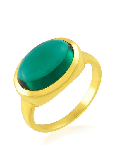Shyla Jewellery Emerald Sian ring at Collagerie