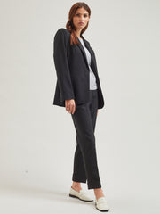 Black Jamie new wool blazer Jacket Cefinn    - Collagerie