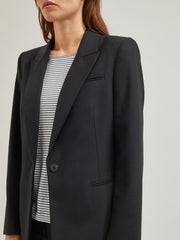 Black Jamie new wool blazer Jacket Cefinn    - Collagerie