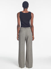 Taupe Terence wide leg trousers Trouser Cefinn    - Collagerie