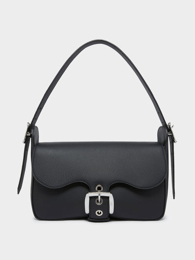 J&M Davidson Black leather Bonny bag at Collagerie